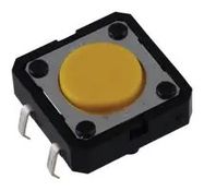 TACTILE SW, SPST-NO, 0.05A, 24VDC, 260GF