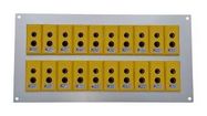 THERMOCPL CONN W/PANEL, SOCKET, K, 20WAY