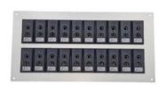 THERMOCPL CONN W/PANEL, SOCKET, J, 20WAY