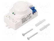 Automation module: microwave motion detector; 900mW; 230VAC ZAMEL