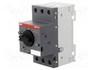 Motor breaker; 0.09kW; 208÷690VAC; for DIN rail mounting; IP20 ABB