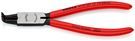 KNIPEX 44 21 J21 SB Circlip Pliers for internal circlips in bore holes plastic coated black atramentized 170 mm (self-service card/blister)