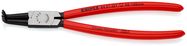 KNIPEX 44 21 J31 Circlip Pliers for internal circlips in bore holes with plastic coating black atramentized 215 mm