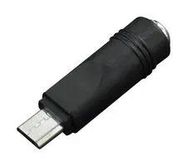ADAPTER, 5.5/2.1MM DC RCPT TO USB C PLUG