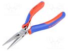 Pliers; half-rounded nose; 145mm KNIPEX