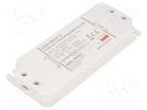 Power supply: switched-mode; LED; 6W; 3.6÷12VDC; 500mA; 185÷265VAC GOVENA