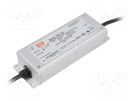 Power supply: switched-mode; LED; 60W; 12VDC; 5A; 180÷295VAC; IP67 MEAN WELL