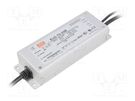 Power supply: switched-mode; LED; 75W; 24VDC; 3.15A; 180÷295VAC MEAN WELL