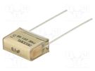 Capacitor: paper; 100nF; 220VAC; Pitch: 15.2mm; ±10%; THT; PME261 KEMET
