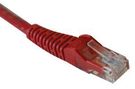 NETWORK CABLE, RJ45, CAT6, 6FT, RED