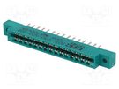 Card edge; PIN: 30; soldering; on PCBs; gold-plated; 3.96mm; 307 EDAC