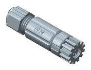 SENSOR CONN, M8, RCPT, 4POS, CABLE