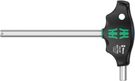 454 HF T-handle hexagon screwdriver Hex-Plus with holding function, imperial, 3/8"x150, Wera