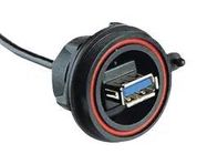 USB CABLE, 3.0 TYP A RCPT-10P CON, 125MM