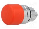 Switch: push-button; 22mm; Stabl.pos: 1; red; none; IP66; mushroom SCHNEIDER ELECTRIC