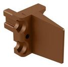 WEDGELOCK, BROWN, THERMOPLASTIC, 4POS