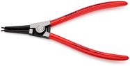 KNIPEX 46 11 A3 Circlip Pliers for external circlips on shafts with plastic coating black atramentized 210 mm