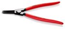 KNIPEX 46 11 A4 Circlip Pliers for external circlips on shafts plastic coated black atramentized 320 mm
