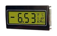PANEL METER, 3-1/2DIGIT/14MM, 7 TO 12VDC