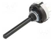 Switch: rotary; Pos: 6; 0.15A/250VDC; Poles number: 2; 30°; 999MΩ LORLIN