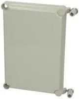 HINGED COVER, LIGHT GREY, 30X190X280MM