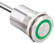 TOUCH SWITCH, SPST-NO, 0.5A, 24VDC