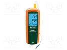 Meter: temperature; digital; LCD; Accur: ±(0.15%+1°C); -200÷1372°C EXTECH