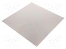 Shielding mat; 240x240x0.3mm; Permeability: 20; self-adhesive KEMET