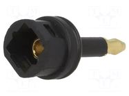 Toslink component: adapter plug-socket GOOBAY