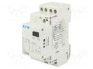 Relay: installation; bistable,impulse; NO x3; Ucoil: 230VAC; 16A EATON ELECTRIC