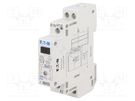Relay: installation; bistable,impulse; NO x2; Ucoil: 24VAC; 16A EATON ELECTRIC