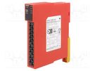 Module: safety relay; G9SE; 24VDC; IN: 4; for DIN rail mounting OMRON