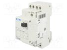 Relay: installation; monostable; NC x2 + NO x2; Ucoil: 12VAC; 20A EATON ELECTRIC