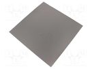 Shielding mat; 240x240x0.5mm; Permeability: 100; self-adhesive KEMET