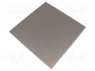 Shielding mat; 240x240x0.03mm; Permeability: 60; self-adhesive KEMET