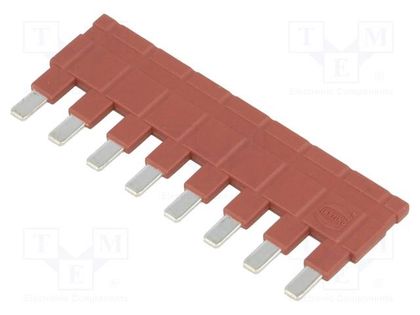 Comb bridge; 5x comb bridge; Han ES Press; PIN: 8; longitudinal HARTING 09330009836