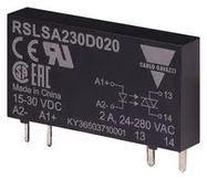 SSR, SPST-NO, 2A, 3 TO 12VDC, SKT/TH