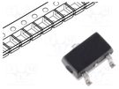 Transistor: N-MOSFET; unipolar; 20V; 2.3A; Idm: 20A; 0.47W; SOT323 DIODES INCORPORATED