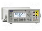 Benchtop multimeter; LCD; VDC: 100mV,1V,10V,100V,1kV; Plug: EU AIM-TTI