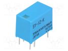 Relay: electromagnetic; SPDT; Ucoil: 12VDC; 2A; 0.5A/120VAC; PCB FUJITSU