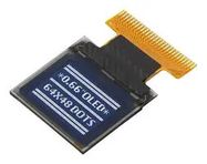 OLED MODULE, 0.66", COG, 64 X 48P, 3.3V