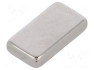 Magnet: permanent; neodymium; 3.4N; H: 1.5mm; W: 4mm; L: 7.5mm ELESA+GANTER