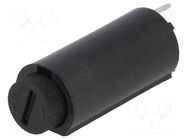 Fuse holder; THT; 5x20mm; -30÷85°C; 10A; thermoplastic; UL94V-0 Stelvio Kontek