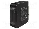 Power supply: switched-mode; for DIN rail; 120W; 24VDC; 5A; OUT: 1 OMRON