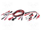 Test leads; red and black KEYSIGHT