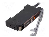 Sensor: optical fiber amplifier; PNP; IP50; Connection: cables; 2m OMRON