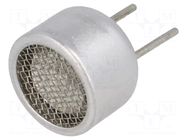 Sensor: ultrasonic transducer; f: 40kHz; Ø9.9x7mm; aluminium SENCERA