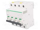 Circuit breaker; 400VAC; Inom: 20A; Poles: 4; Charact: C; 6kA; IP20 SCHNEIDER ELECTRIC