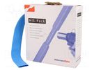 Heat shrink sleeve; 2: 1; 19.1mm; L: 5m; blue; cardboard packaging HELLERMANNTYTON