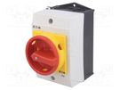 Switch: main cam switch; Stabl.pos: 2; 20A; OFF-ON; in housing EATON ELECTRIC